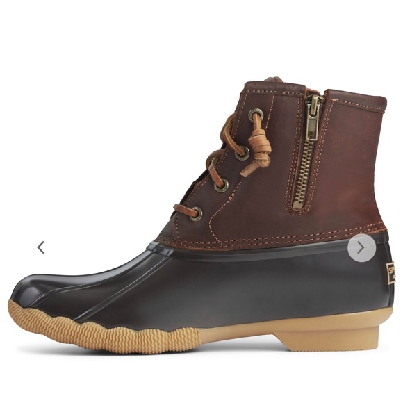 Pre-loved, Sperry Leather Duck Boots!! - Picture 1 of 8